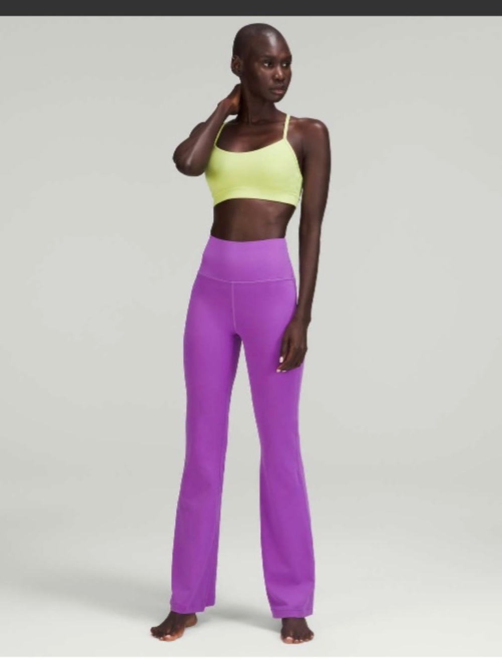 Lululemon Groove Super high rise flare leg pants